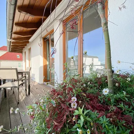 Herzlicht -penthouse Flair Mit Meerblick Ganz Nah Am Strand