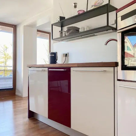 Herzlicht -penthouse Flair Mit Meerblick Ganz Nah Am Strand Apartamento