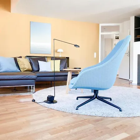 Herzlicht -penthouse Flair Mit Meerblick Ganz Nah Am Strand Apartamento